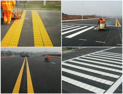 杭州专业道路划线施工